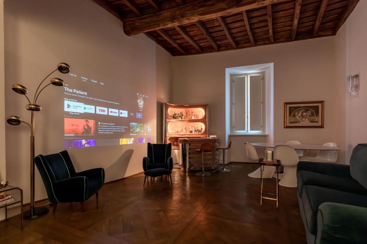 Апартаменты Chic And Style In Historical Via Giulia Рим Экстерьер фото